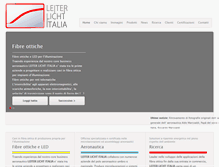 Tablet Screenshot of leiterlichtitalia.com